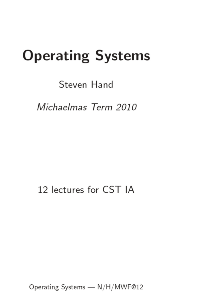 INTRODUCTION TO OS