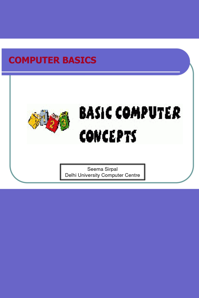 Basic Computer Concepts