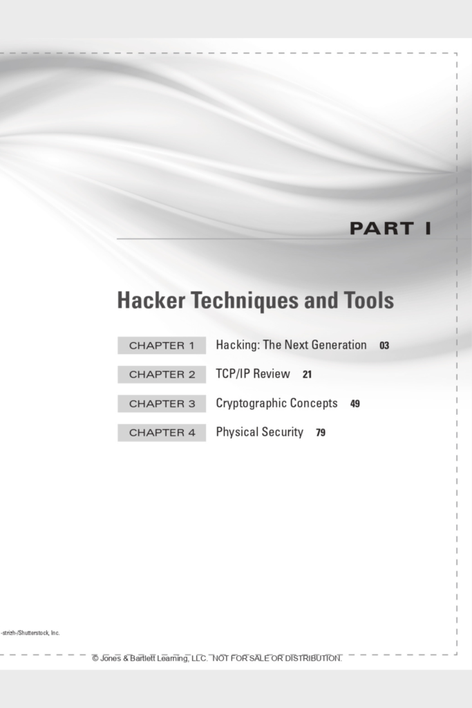 Hacker Techniques and Tools