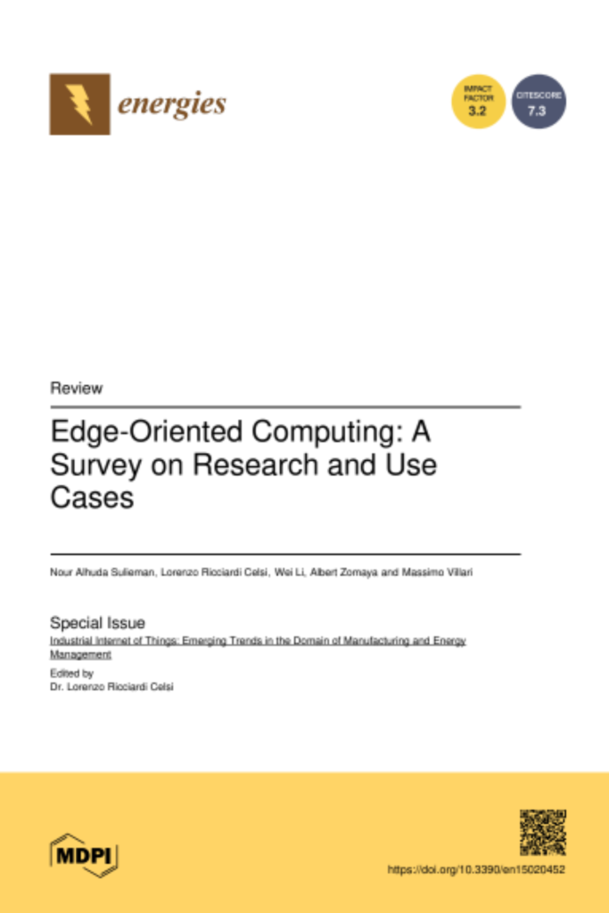 Edge-Oriented Computing: A Survey on Research and Use Cases