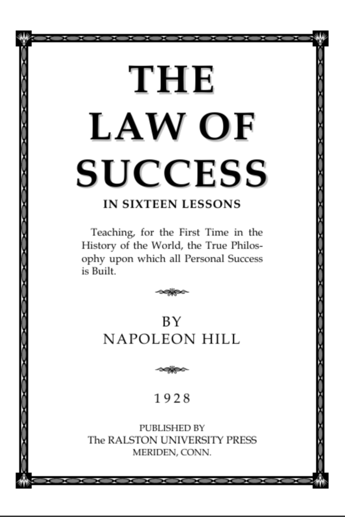 Law of Success