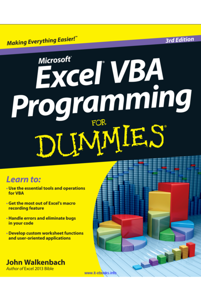 Excel  VBA Programming For Dummies 3rd Edition
