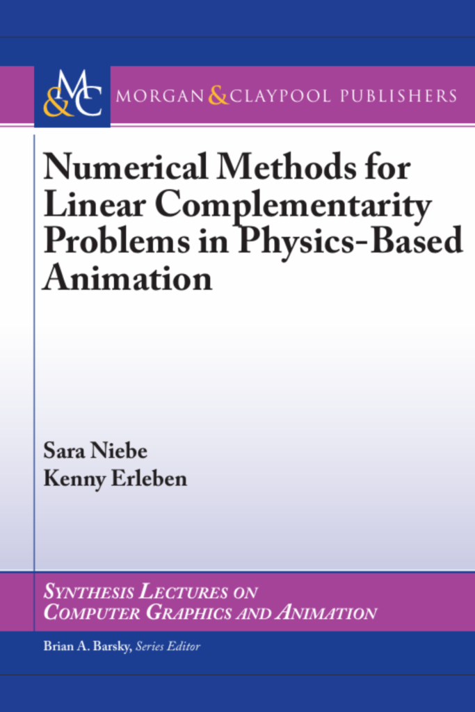 Numerical methods for linear complementarity problems in physics-based animation