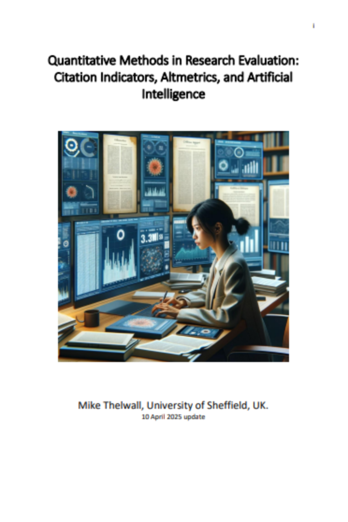 Quantitative Methods in Research Evaluation – Citation Indicators, Altmetrics, and Artificial Intelligence