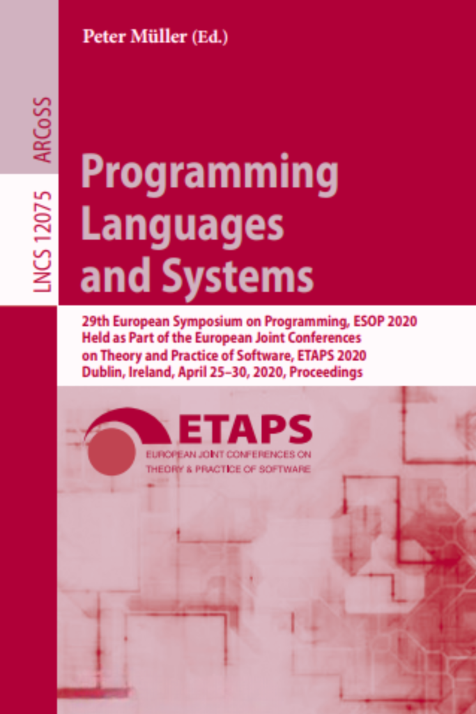 Programming Languages and Systems