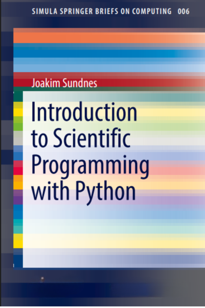 Introduction to Scientific Programming with Python